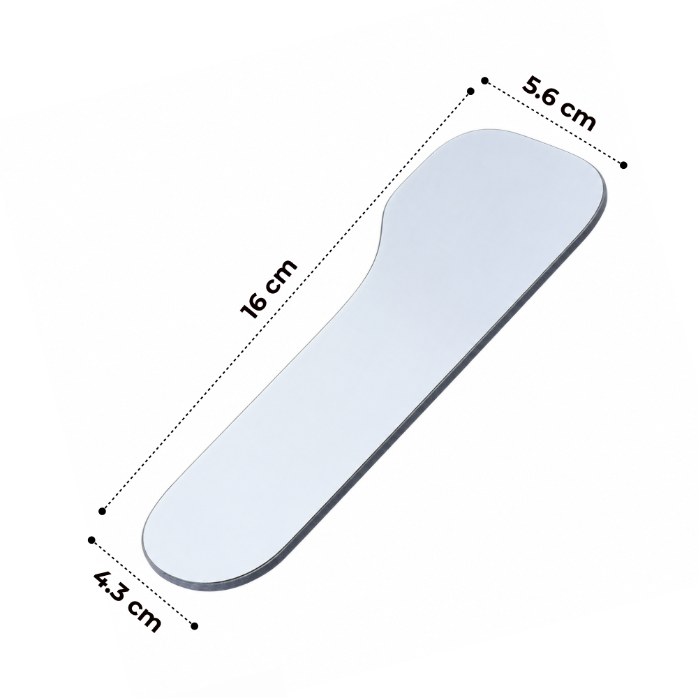 Set of 5 Intraoral Mirrors for Dental Photography — Occlusal, Buccal and Lingual, Autoclavable