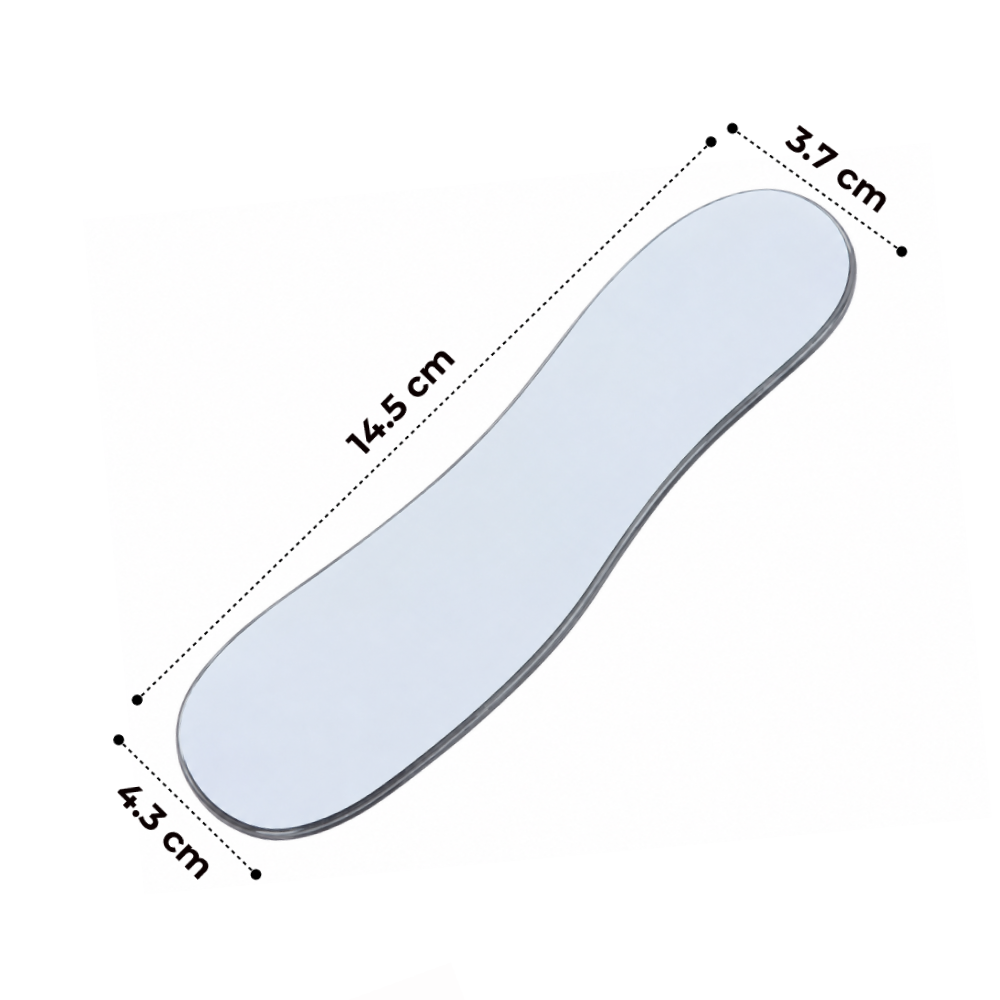 Set of 5 Intraoral Mirrors for Dental Photography — Occlusal, Buccal and Lingual, Autoclavable