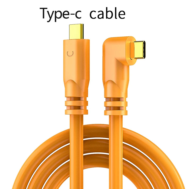 USB C type-c to type-c camera cable 3m 5m 8m for cannon EOS R RP SONY a7m3 R3 A7R4 Tethered shooting line camera to computer