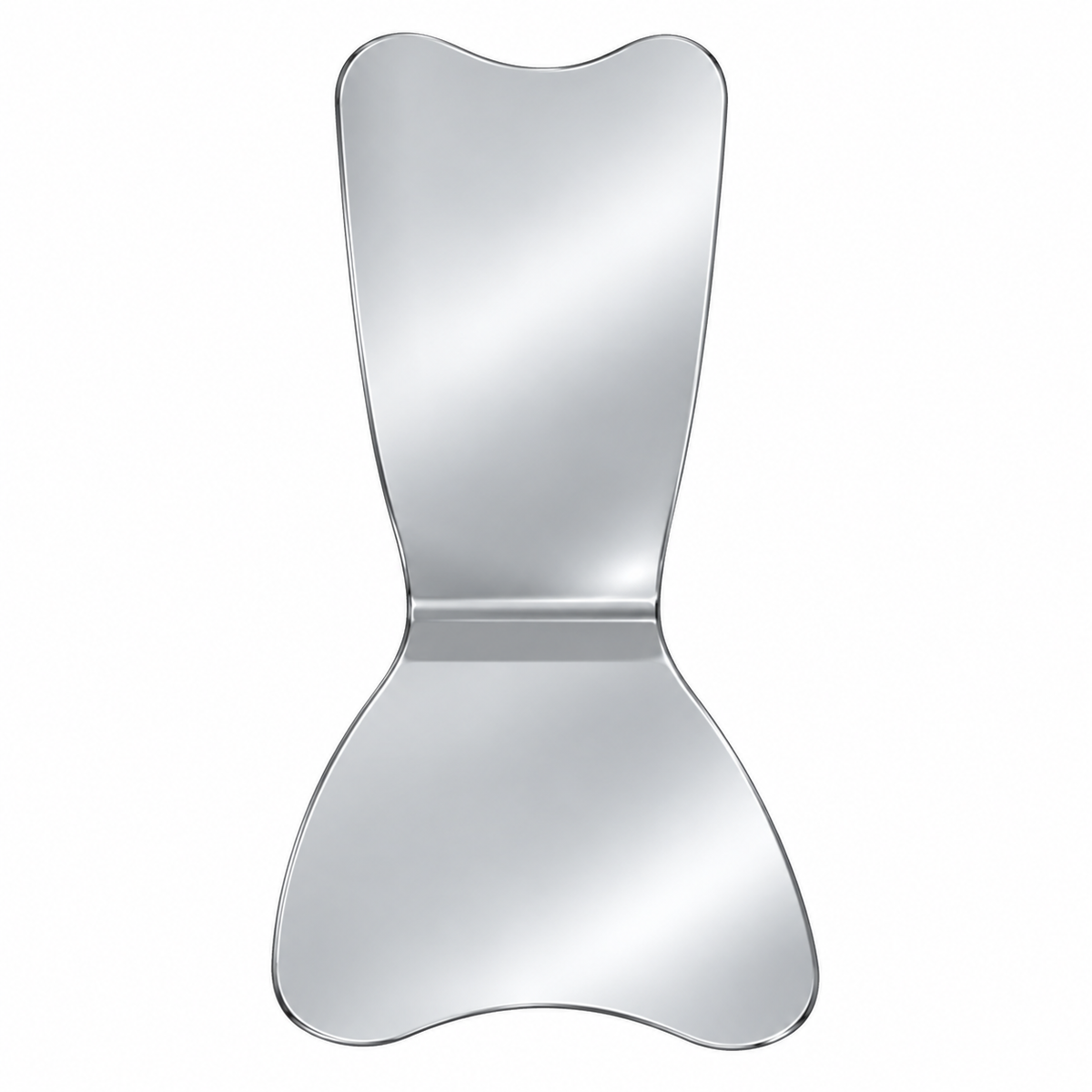 Stainless Steel Intraoral Mirror for Dental Photography — Autoclavable Single Mirror