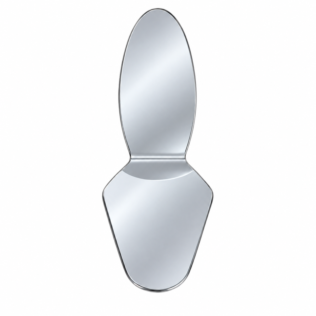 Stainless Steel Intraoral Mirror for Dental Photography — Autoclavable Single Mirror