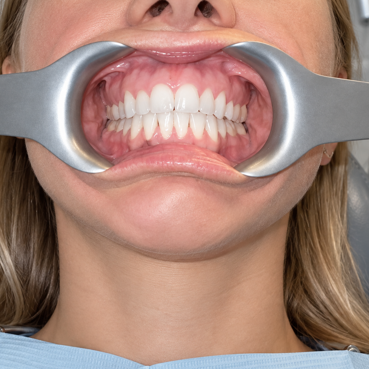 Wangen- und Lippenhalter für Dentalfotografie und Chirurgie, Paar – Edelstahl, autoklavierbar