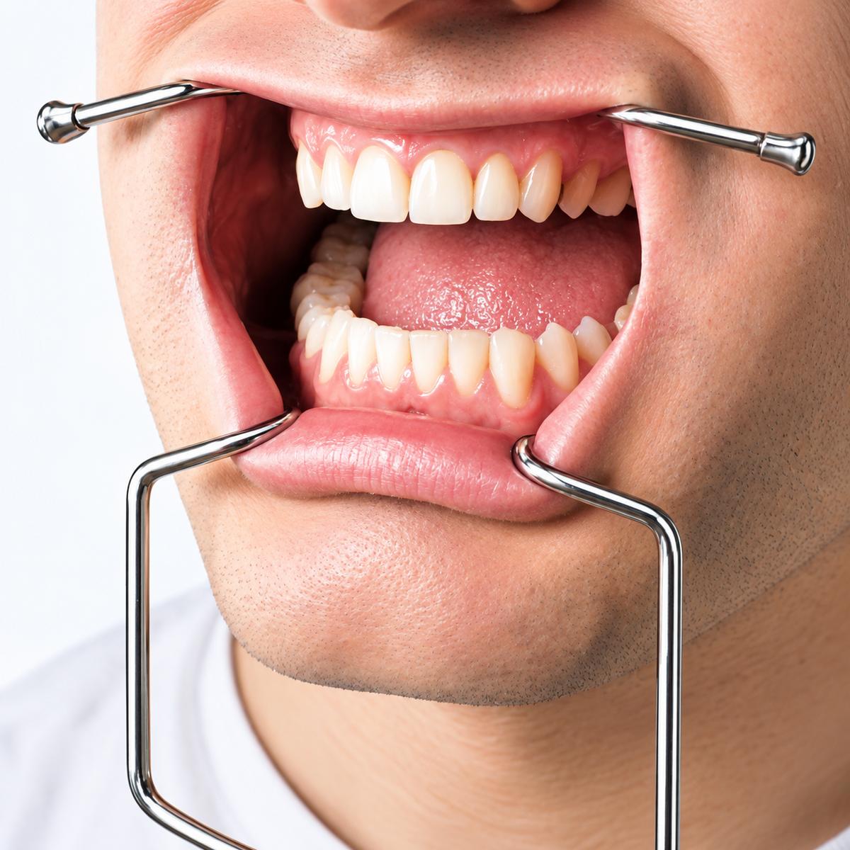 Stahl-Oringer-Retraktor für die Zahnmedizin und Dentalfotografie