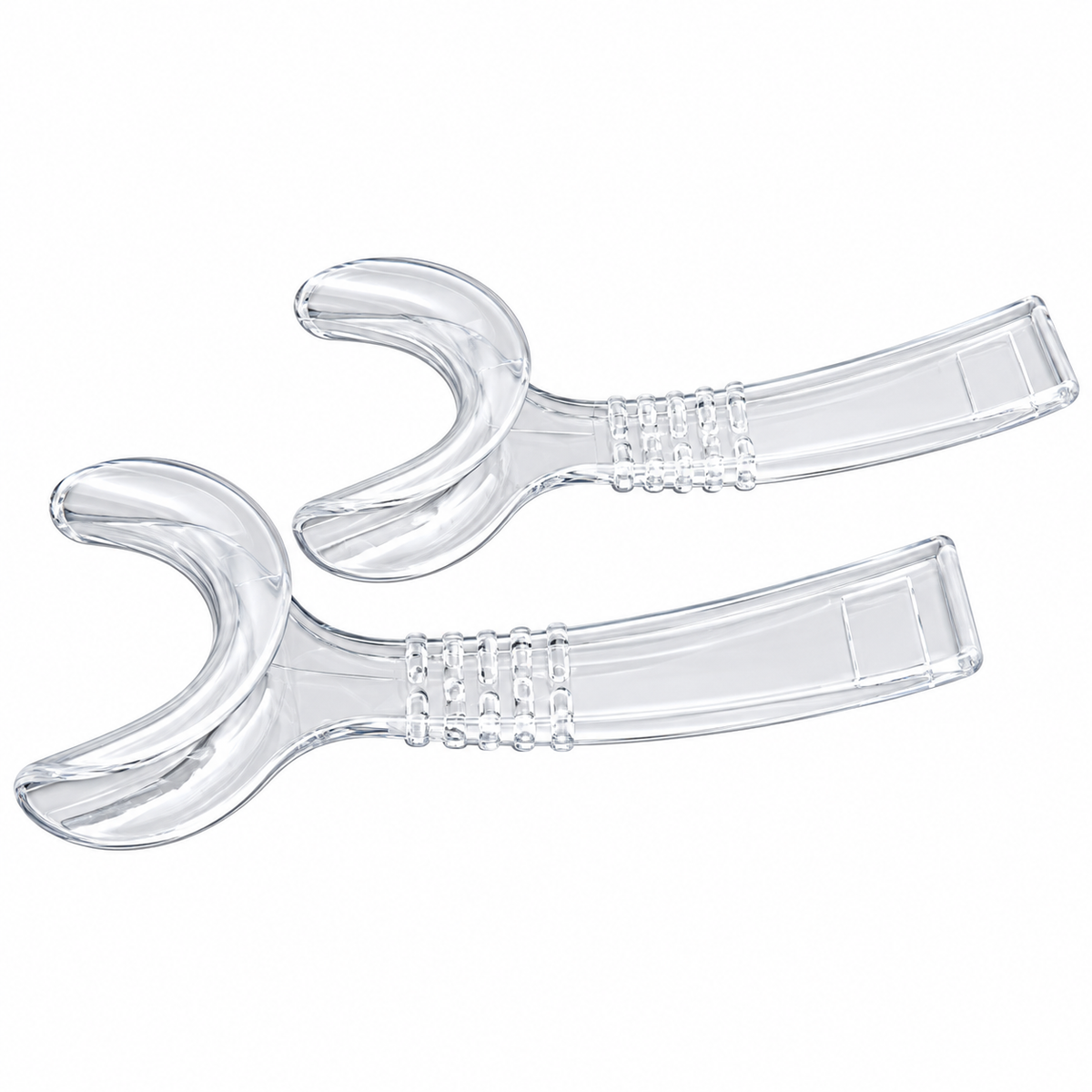 T-Shape Cheek Retractor for Dental Photography, Pair — Frontal and Lateral Intraoral Views