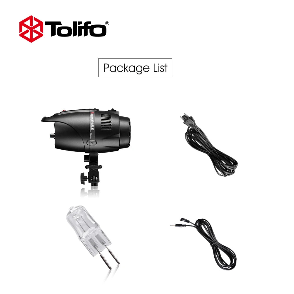 Tolifo EG-250B 5600K Foto-Blitzlicht 250W