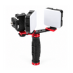 Twin Light Kit for Smartphone Dental Photography — Dual 5600 K LED, 6000 Lumens Each, Phone Holder and Case
