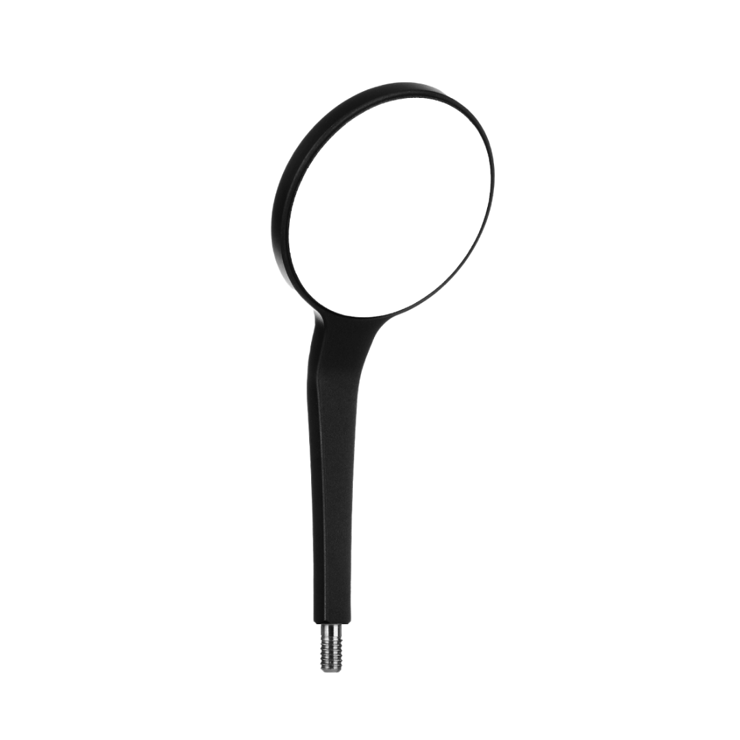 UltraClear Replacement Dental Mirrors Black Line 5-Pack (24 mm) Dentiphoto