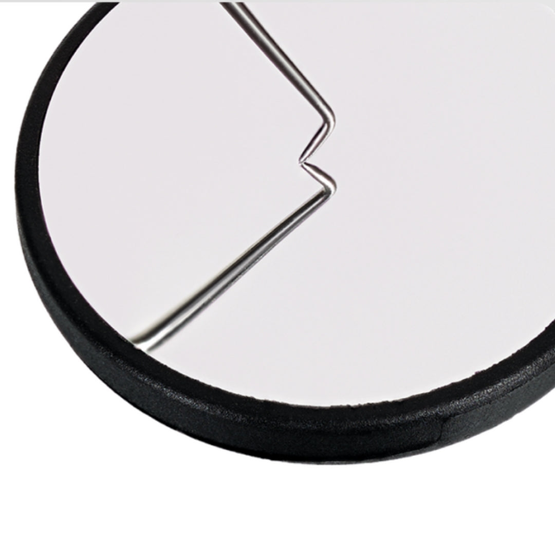 UltraClear Replacement Dental Mirrors Black Line 5-Pack (24 mm) Dentiphoto