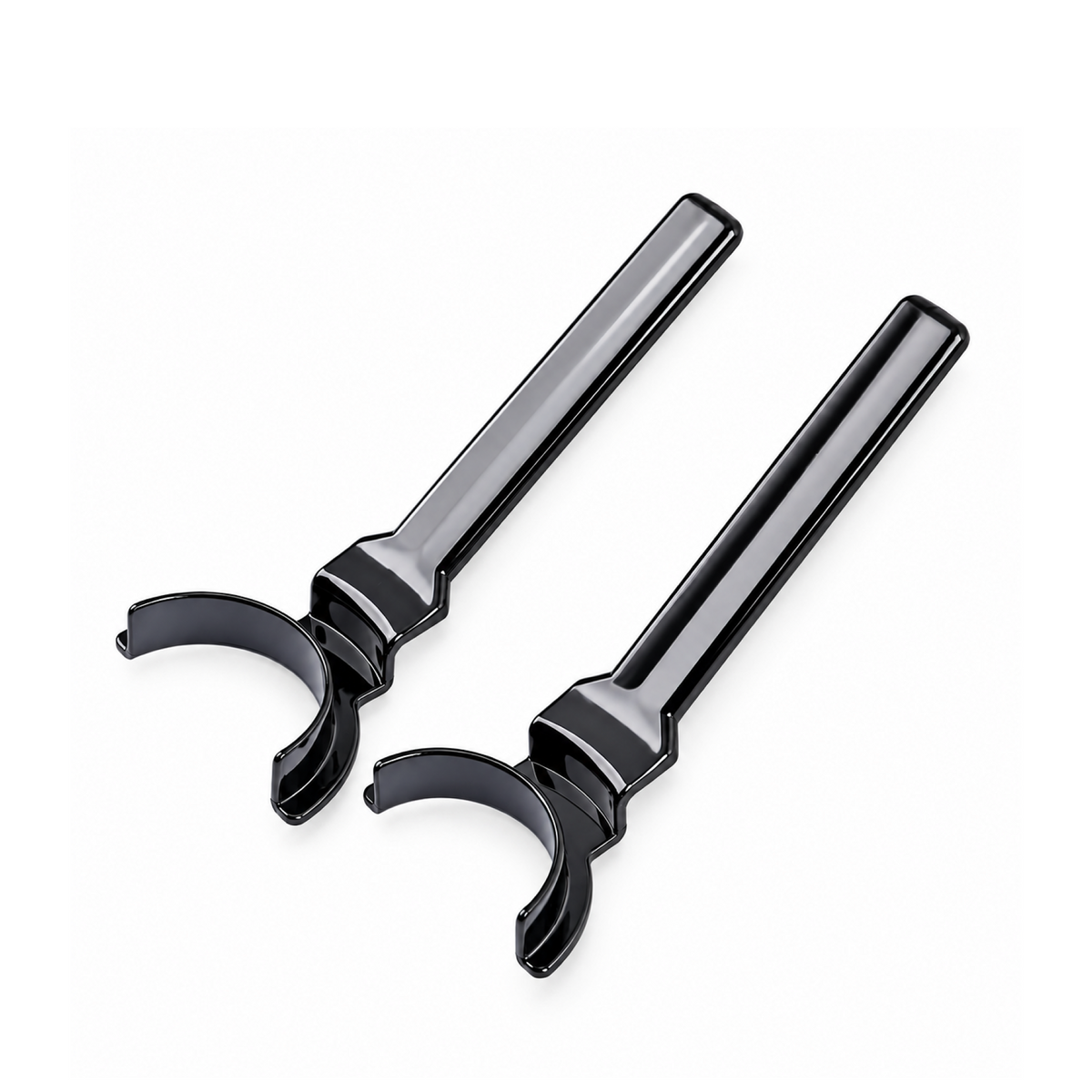 Upper and Lower Lip Retractor for Dental Photography — Black Occlusal Retractor for Arch Views