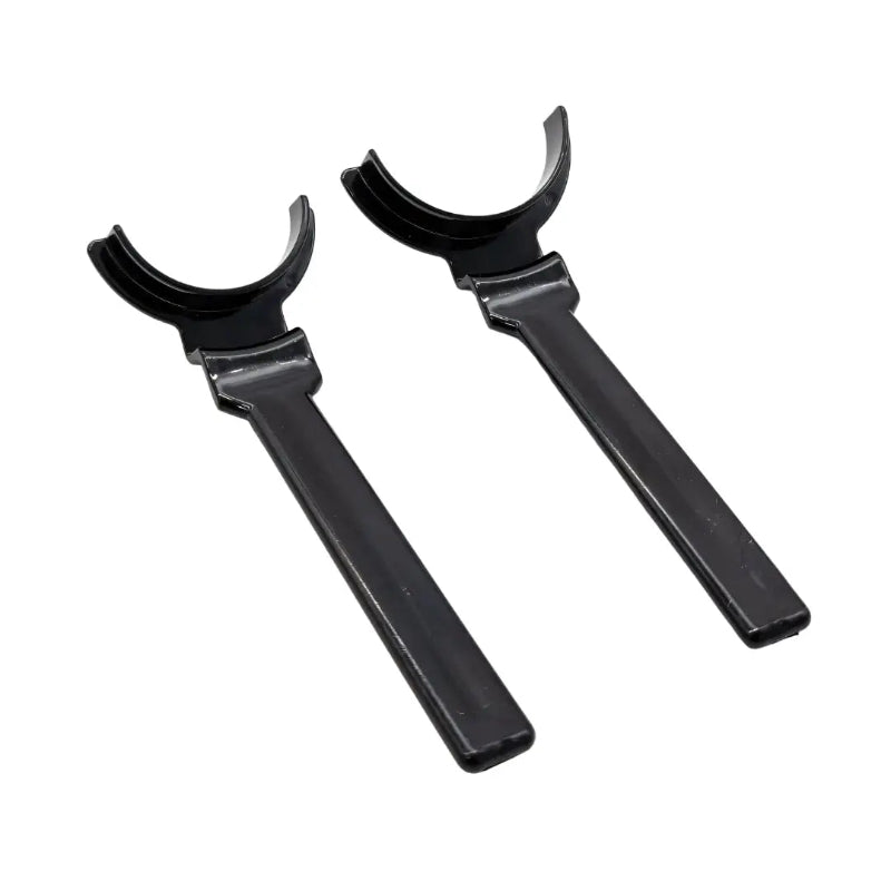Upper and Lower Cheek Retractor Black Occlusal For Dental Photography Dentiphoto