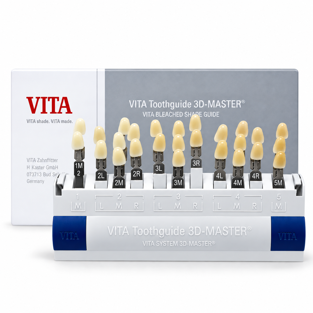 VITA Toothguide 3D-Master Shade Guide — 29 Shades Arranged by Value, Chroma and Hue