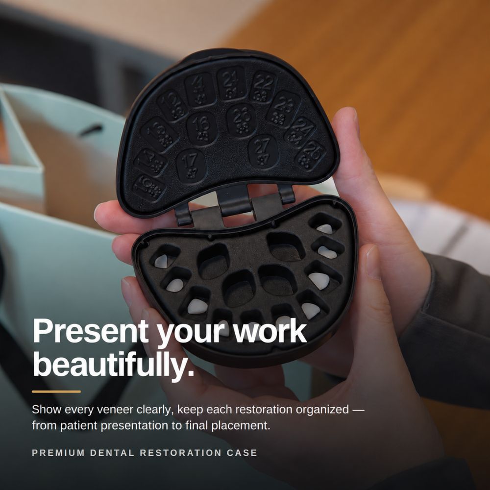 Premium Dental Restoration Case for Veneers, Fixed Bridges & Clinical Protocols