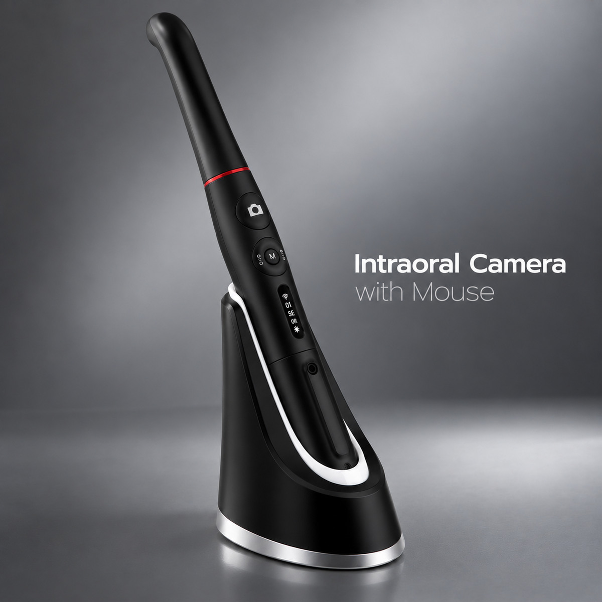Wireless Autofocus Intraoral Camera with Mouse – FHD Full-Arch Imaging
