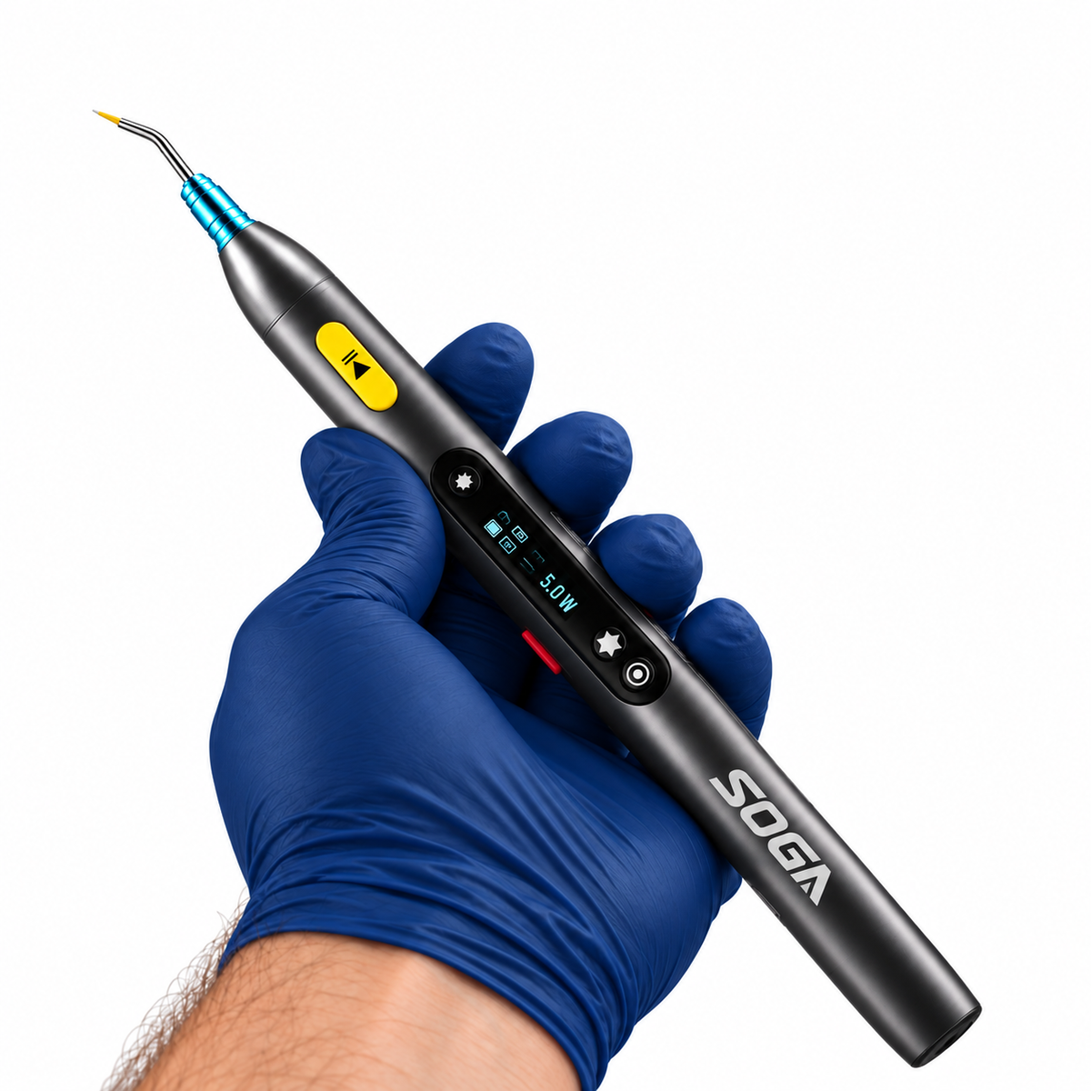 Kabelloser Dental-Diodenlaser 5W für Weichgewebechirurgie — Einstellbar 0,5-5 W, Gingivektomie, Hämostase, Parodontologie