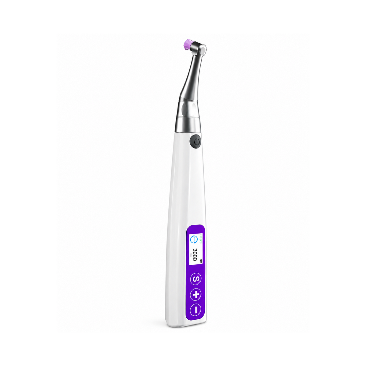 E330 Cordless Dental Prophy Polisher with LCD — 1200-3000 RPM, Forward and Reverse, 8.6 x 11.7 mm Head