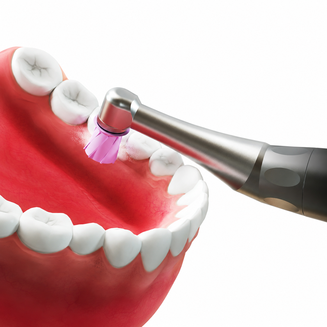 Professional Wireless Tooth Polisher with LCD Display