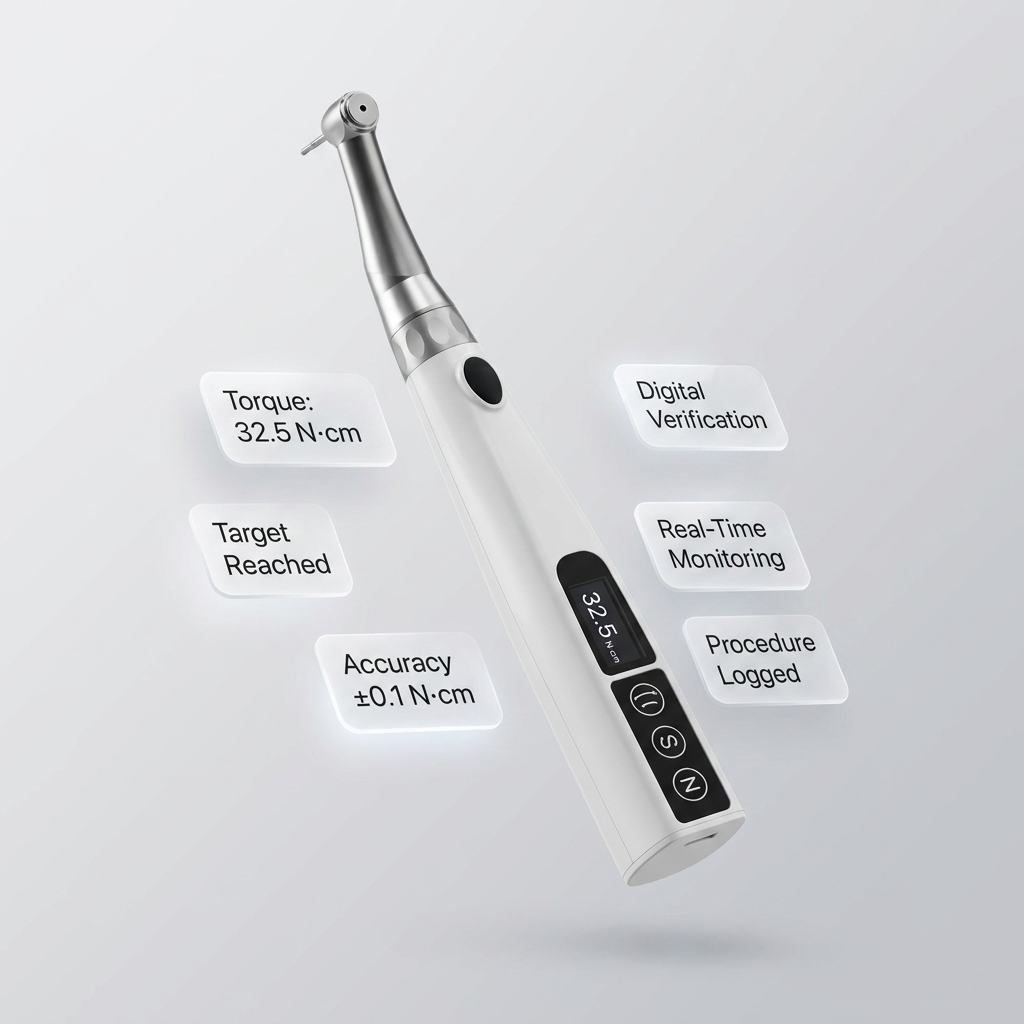 Electric Dental Implant Torque Wrench – Wireless & Precision-Controlled