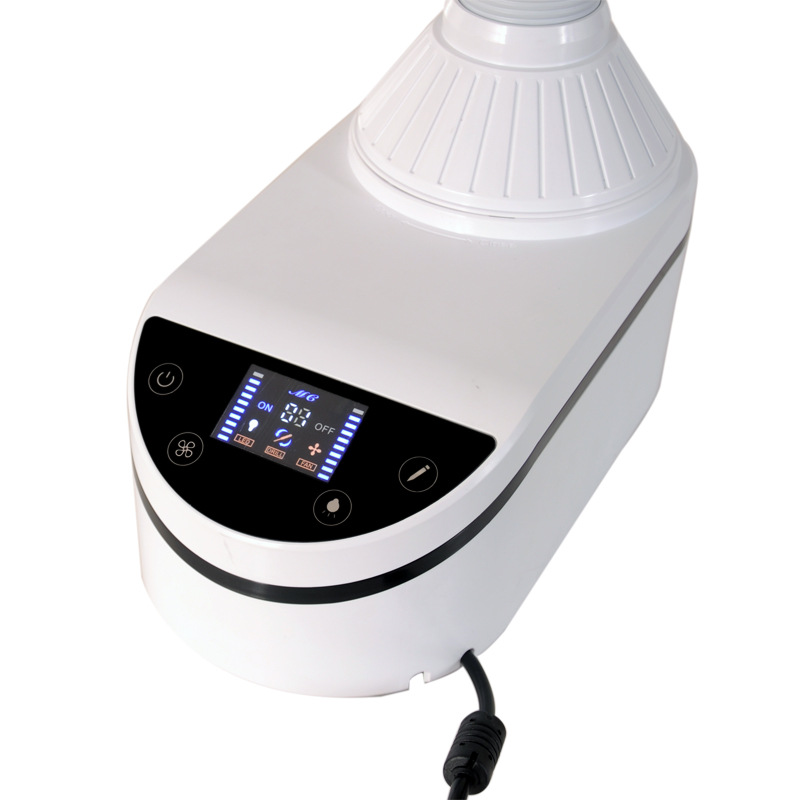NEW! High-Power Compact Dental Laboratory Dust Collector with LED Light