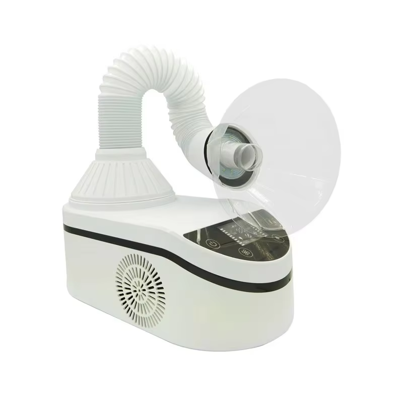 NEW! High-Power Compact Dental Laboratory Dust Collector with LED Light