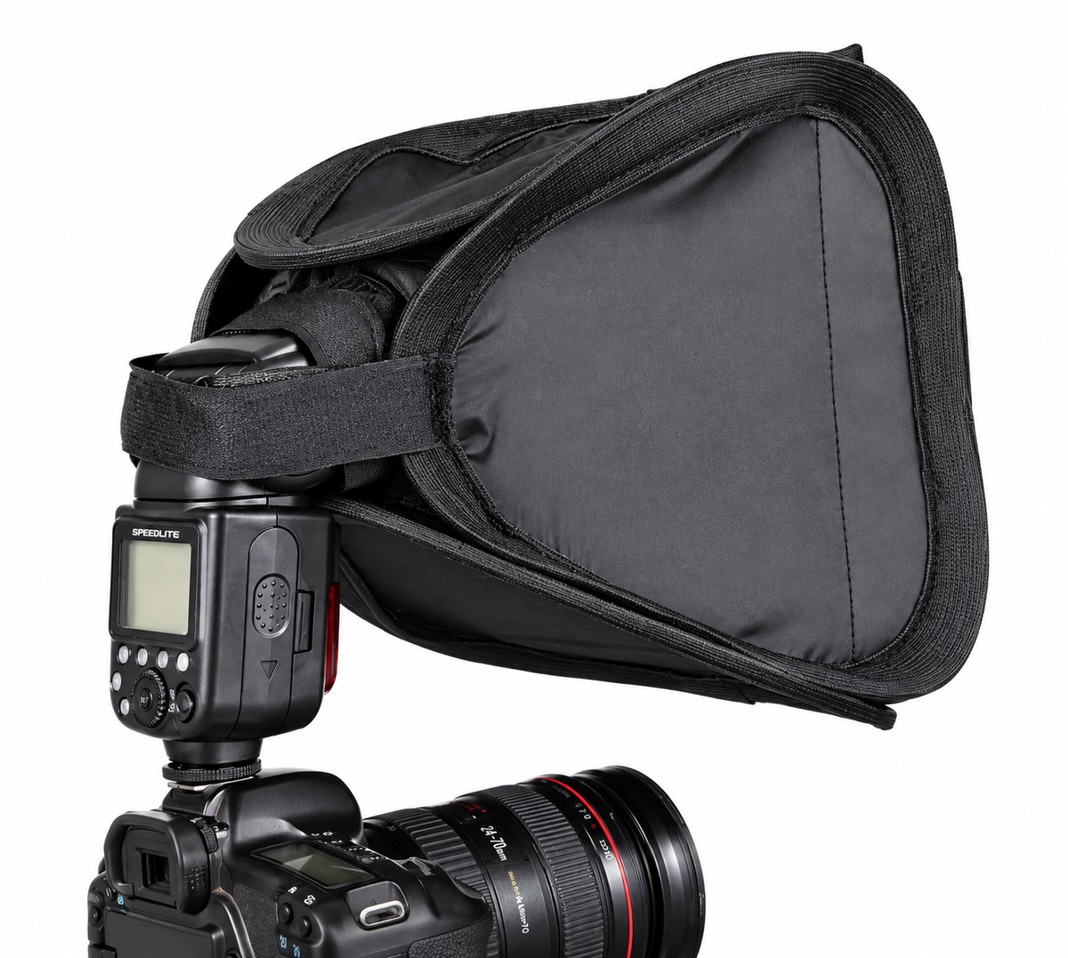 Flash Softbox 23 cm for Dental Photography — Speedlight Diffuser for Intraoral Images