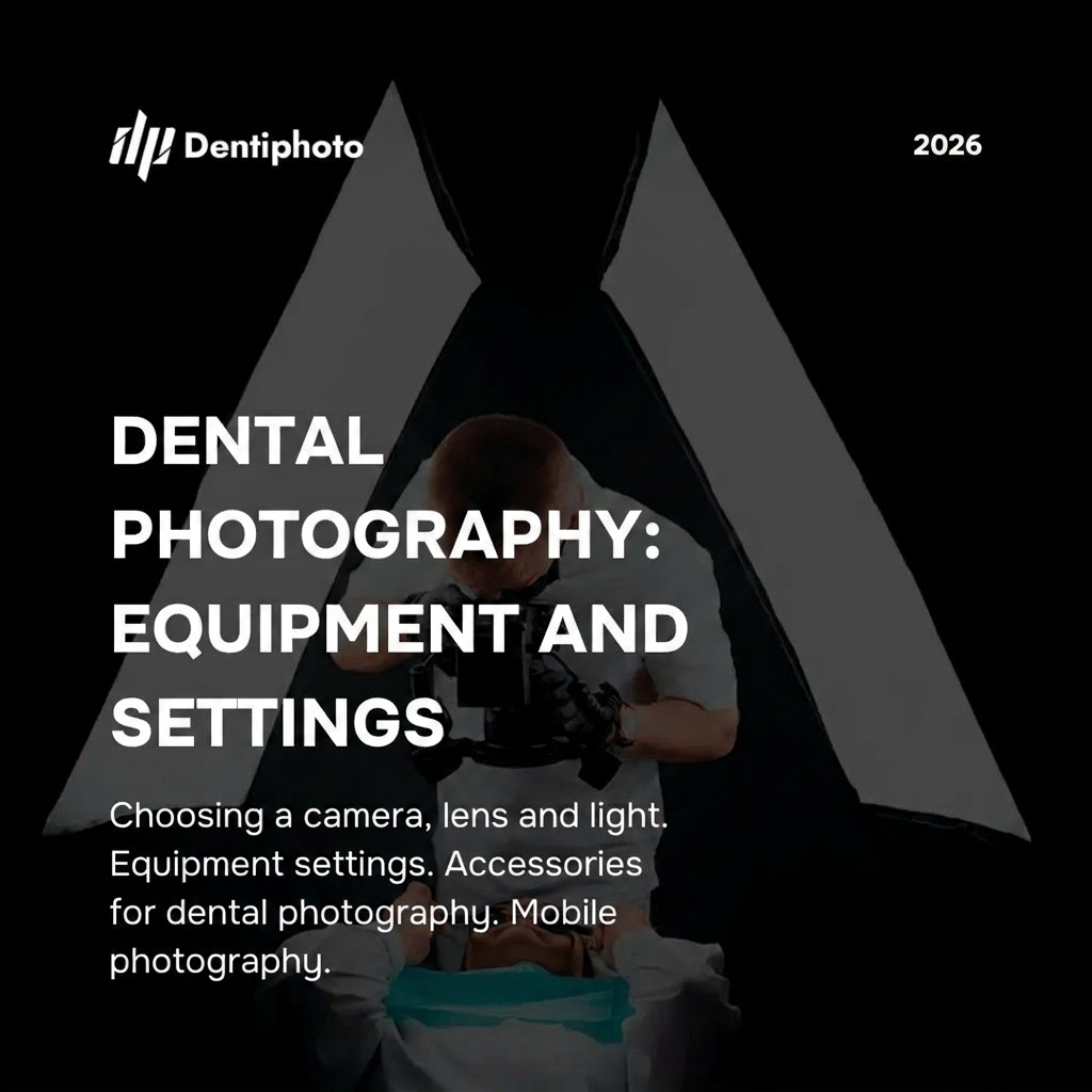 Guide: Dental Photography Equipment and Accessories from A to Z (access for 6 months)