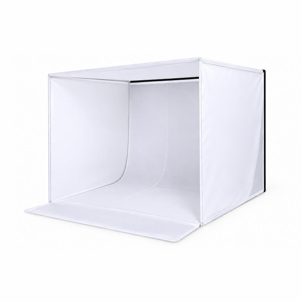 Lichtzelt-Set 32 cm für Dentalmodell-Fotografie – Softbox-Zelt mit LED-Panel