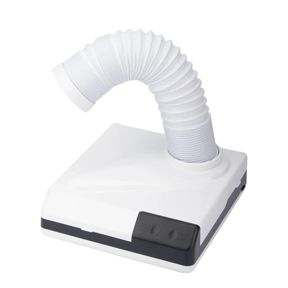 Compact Dental Laboratory Dust Collector with LED Light