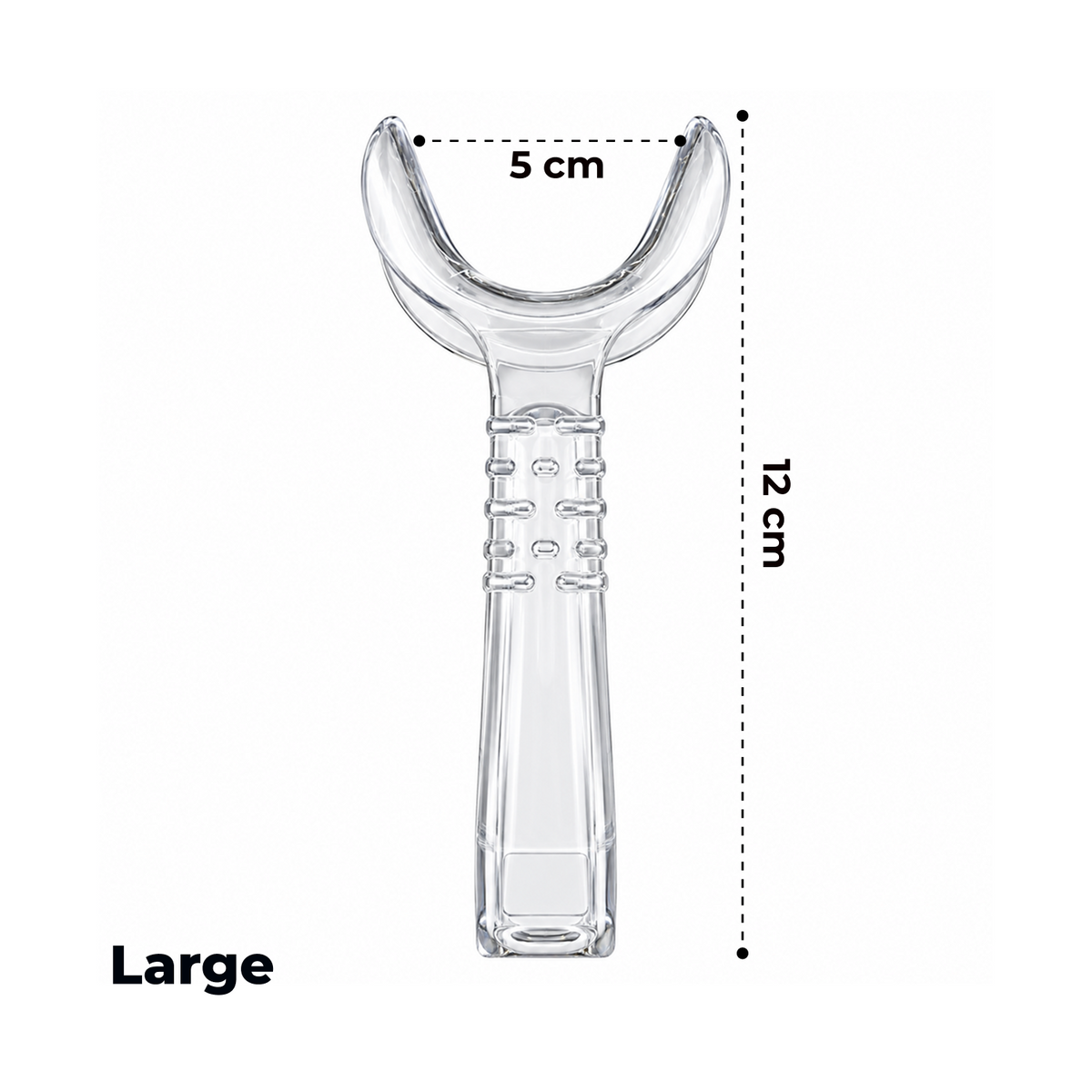 Juego de 5 pares de retractores para fotografía dental — 10 piezas.