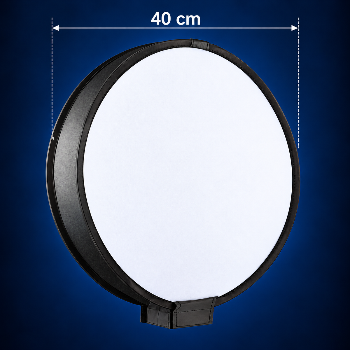 Diffuseur flash softbox de 40 cm pour la photographie dentaire — grand diffuseur pour flash cobra