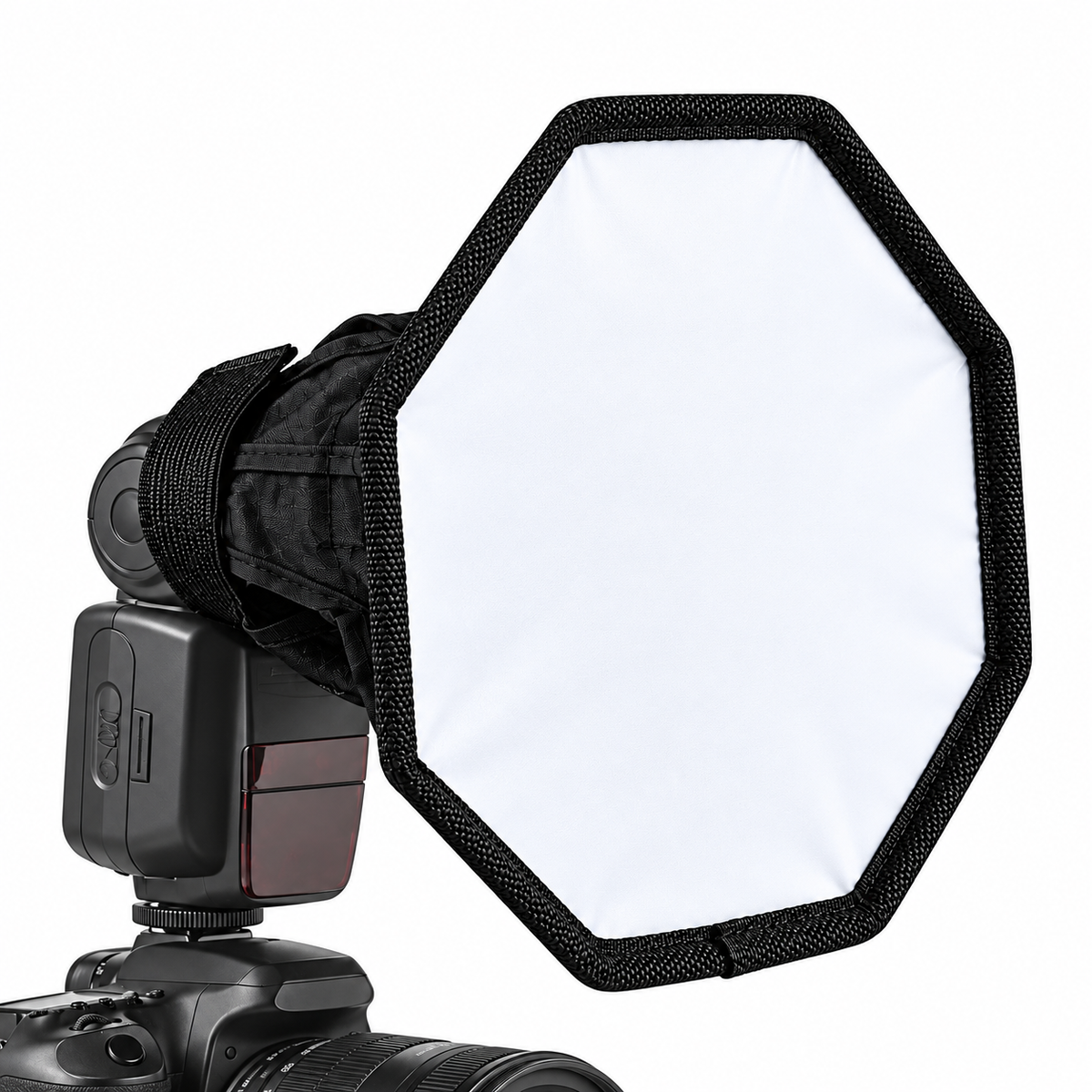Softbox universelle de 20 cm pour la photographie dentaire — diffuseur pour flashs cobra d’appareil photo