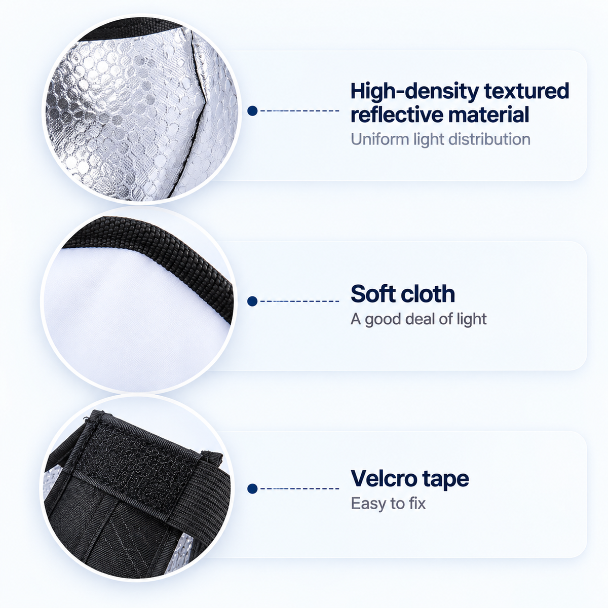 Softbox universelle de 20 cm pour la photographie dentaire — diffuseur pour flashs cobra d’appareil photo