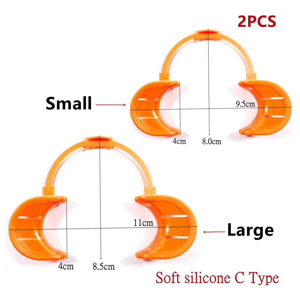 C-Shape Silicone Soft Retractor - Dentiphoto