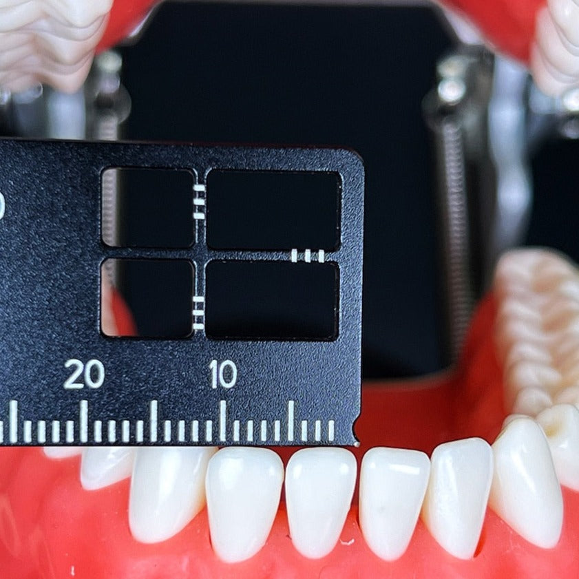 Dental Precision Measuring Ruler - Dentiphoto